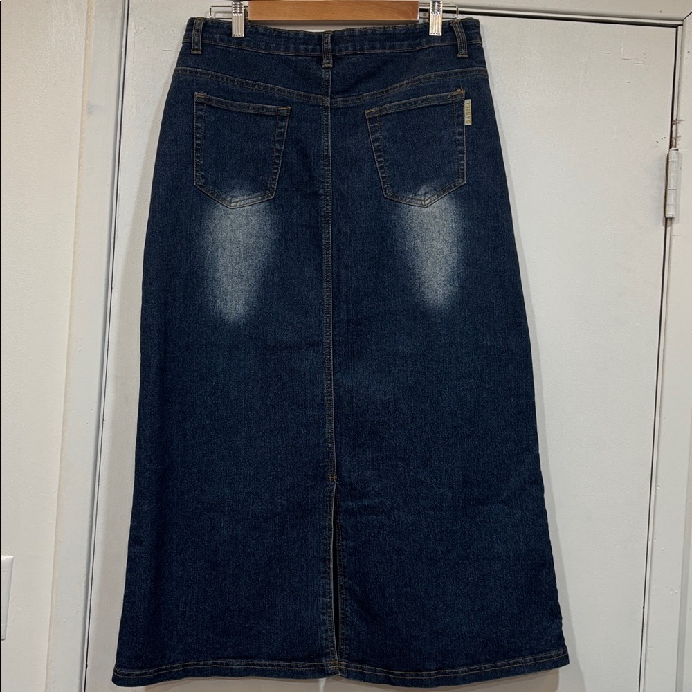 Vintage-Daniel Brand Denim Skirt - Picture 4 of 4